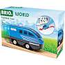 BRIO World Pull Back tog - blå