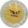 Guardian hoppebold med lys 6 cm - flere varianter - assorteret