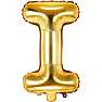 Folieballon "I" 33 cm - flere varianter - assorteret