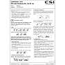 CSI Cykelhjelm 46-53 cm - blå m. blæksprutte