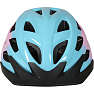 CSI cykelhjelm - turkis/pink med visir
