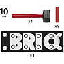 BRIO 30515 Hammerbræt, sort