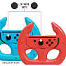 Nintendo Switch Joy-Con Racing Wheels - blå/rød