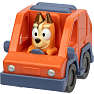 Bluey familiens minibiler m. figur - flere varianter - assorteret