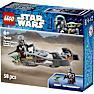 LEGO Star Wars 75436 Mandalorianeren og Grogus speederbike