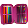 Danpen Junior Deluxe penalhus med indhold - tic tac toe