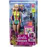 Barbie marinbiologdukke med tilbehør