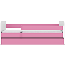 Kaya juniorseng 70x140 cm - lyserød