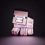 Minecraft griselampe - lyserød