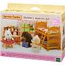 Sylvanian Families landhus børneværelse med køjeseng