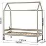 Hoppekids ECO Comfort husseng 70x160cm