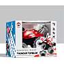 Sharper Image Thunder Tumbler fjernstyret monster truck - Metallic Red