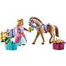 Playmobil prinsesse med hest 71801 39 dele