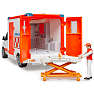 Bruder MB Sprinter ambulance med chauffør
