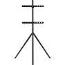 Sinox Tripod drejbar TV gulvstand til 45"-65" - sort