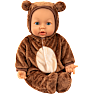 Mami baby dukke 46 cm med teddy tøj