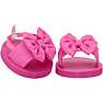 Build-A-Bear lyserøde sandaler
