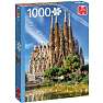 Puslespil Sagrada Familia View Barcelona - 1000 brikker Premium Collection