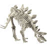 Keycraft Magnoidz 3d dinosaur skelet - assorteret