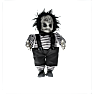 Halloween scary dukke - flere varianter - assorteret