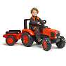 Falk Toys Kubota traktor med vogn