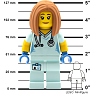 LEGO ICONIC, NURSE 300% LYS M/LED