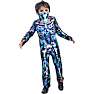 Halloween gamer skelet kostume str. 140