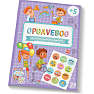 Opgavebog med stickers balloner 24 A4