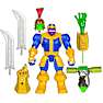 Marvel MixMashers Avengers Deluxe actionfigur - flere varianter - assorteret