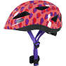 CSI cykelhjelm - røde/lilla hjerter