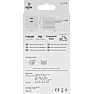 X2O 45W dobbelt hjemmelader USB-C/C GaN - Hvid