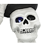 Halloween stor figur med LED H: 50 cm - flere varianter - assorteret