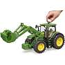 John Deere 7R 350 med frontlæsser