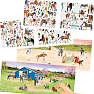 Create your happy horses aktivitetsbog med klistermærker