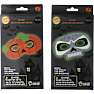 Halloween glow maske - flere varianter - assorteret