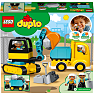 LEGO DUPLO Town Lastbil og gravemaskine på larvefødder 10931