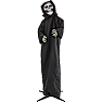 Halloween animeret genfærd 210 cm - sort