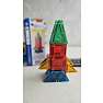 Magna-Tiles micromags i metal-rejseæske - 26 dele
