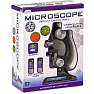 Science microscope set with light