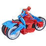 Disney Spider-Man figur og motorcykel