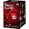 Oskullpanda nøglering figurer - flere varianter - assorteret