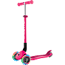 Primo foldbar 3-hjulet løbehjul - fuchsia