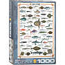 Puslespil Sea Fish - 1000 brikker