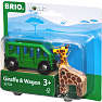 Brio giraf og vogn
