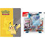 Pokémon samlemappe m. 3-pack Booster pakke