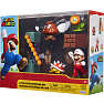 Super Mario lavaslotsdiorama sæt