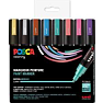 Posca PC5M tuscher 8-pak - metalfarver