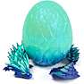 CrystaLynx Dragon krystalæg - flere varianter - assorteret