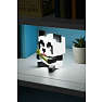 Panda natlampe - hvid og sort