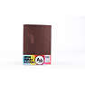 Farvet karton A4 10 ark - brun